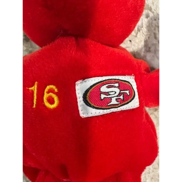 Joe Montana 16 San Francisco 49ers NFL Plush Salvino's Bammers Super Bowl Series - Picture 2 of 9
